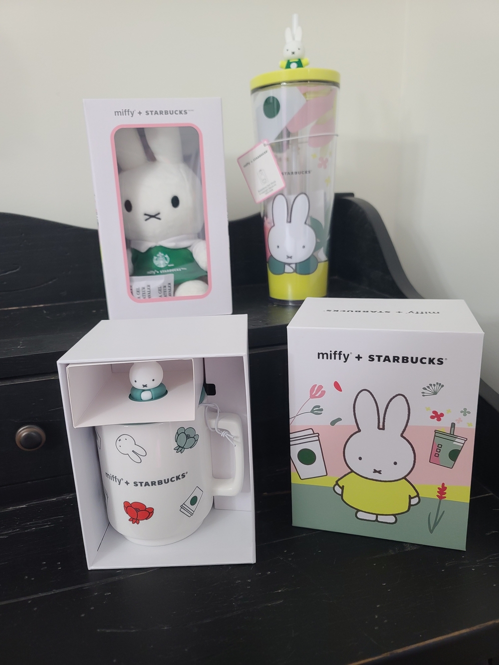 Starbucks x Miffy Plush, Mug & Tumbler Set
